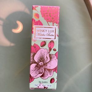 Winky Lux Strawberry Matcha Lipbalm In Box Unopened